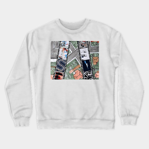 The Streets Crewneck Sweatshirt by 5thmonkey